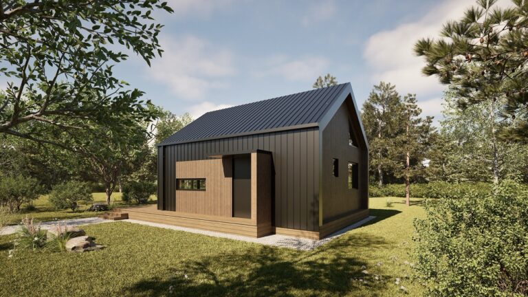 Stodoła 40m2 z antresolą wersja 2