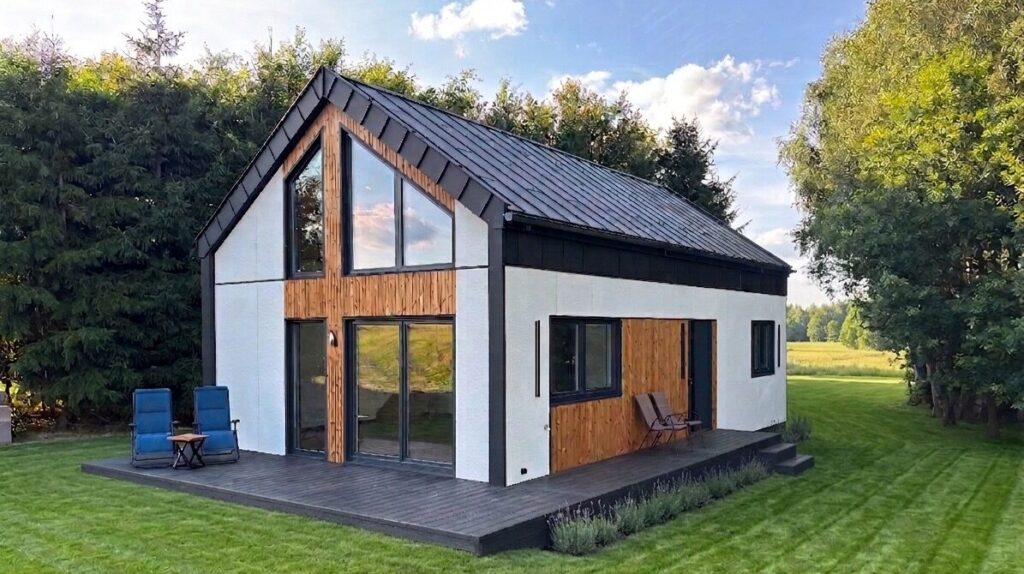 Stodoła z antresolą 70m2.