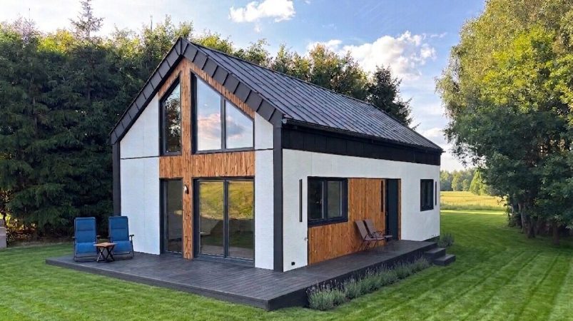 Stodoła z antresolą 70m2.